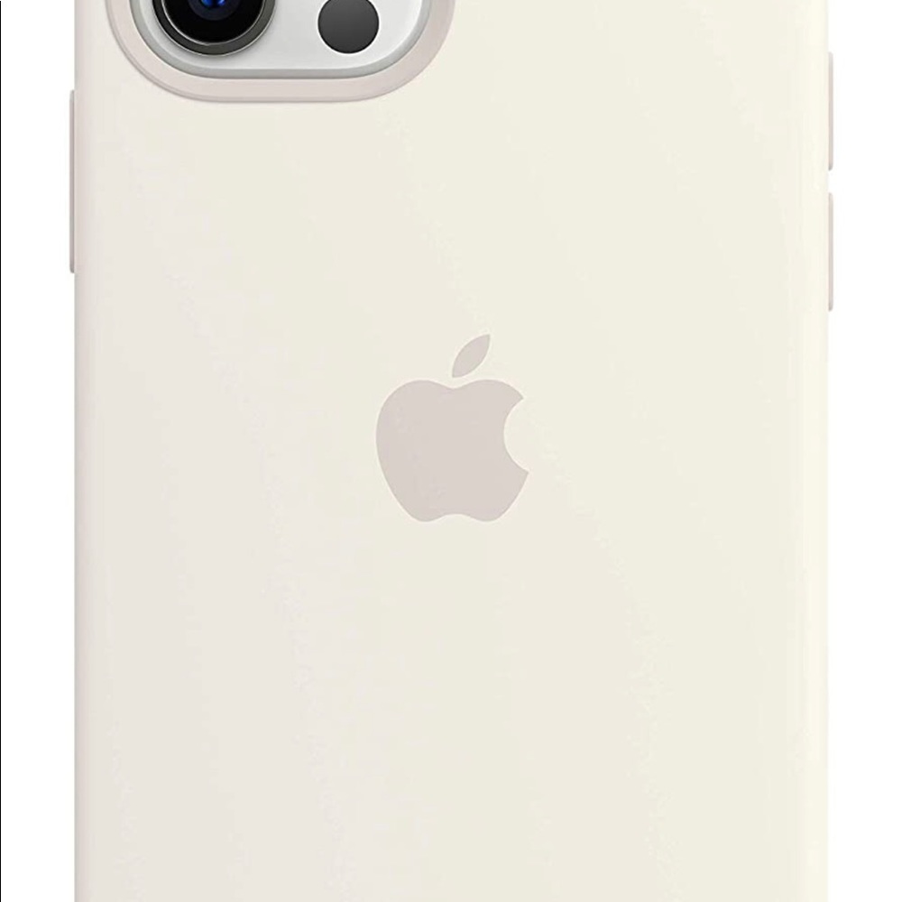 Brand new iPhone 12/pro white silicon case.